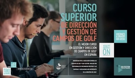 Nace el mejor curso de gestion de campos de golf de España